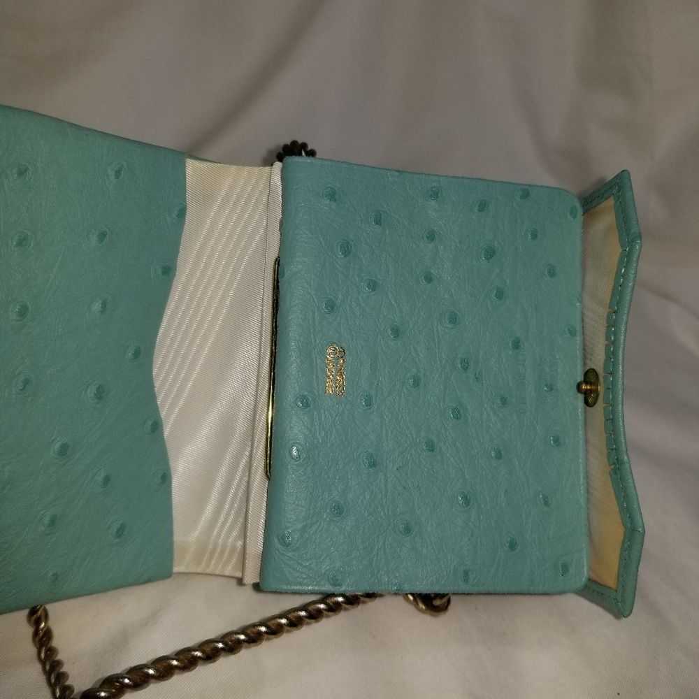 B8,052 Princess Gardner Leather Wallet Vtg - Picture 3 of 4